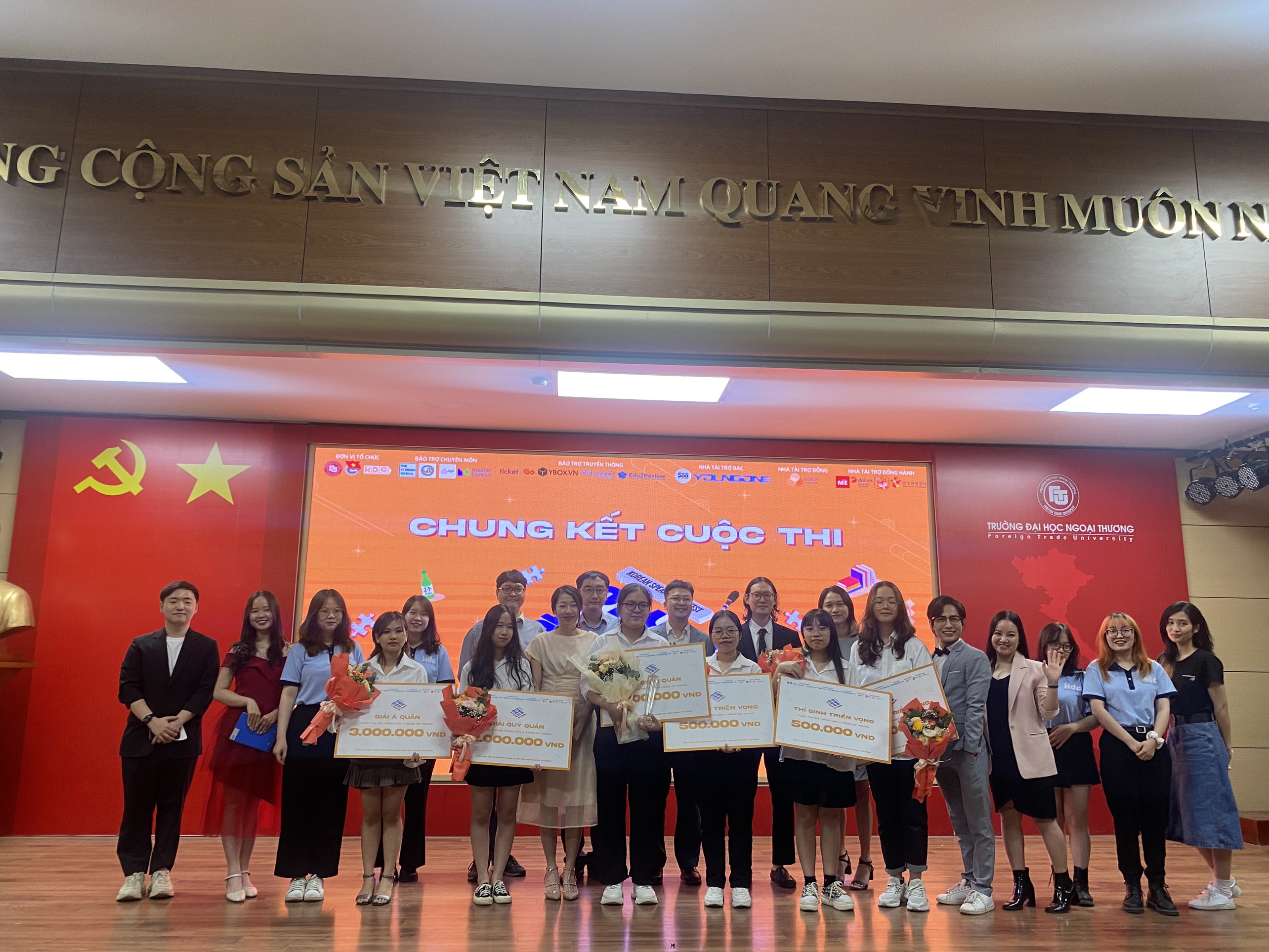 Master Korean Vietnam trở thành giám khảo cuộc thi Korean Speaking Contest 2022 tổ chức lần đầu tiên tại Đại học Ngoại Thương Hà Nội