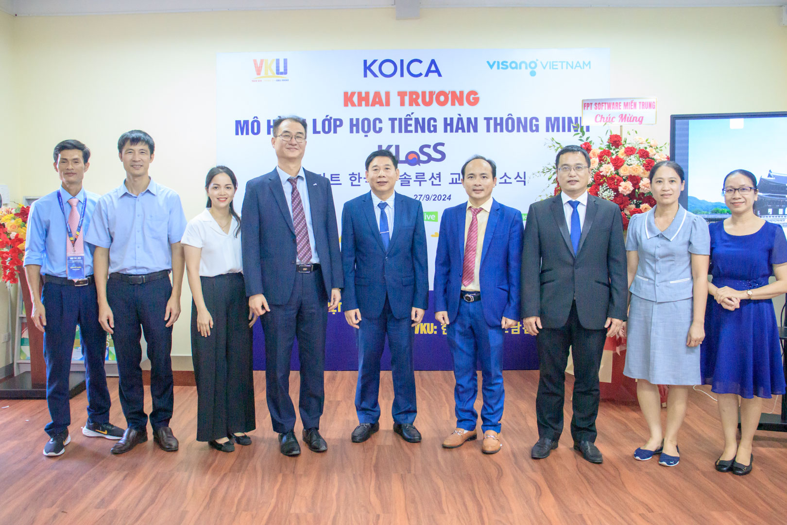 Khai trương mô hình lớp học KLaSS tại VKU - Bước tiến đột phá trong giáo dục tiếng Hàn